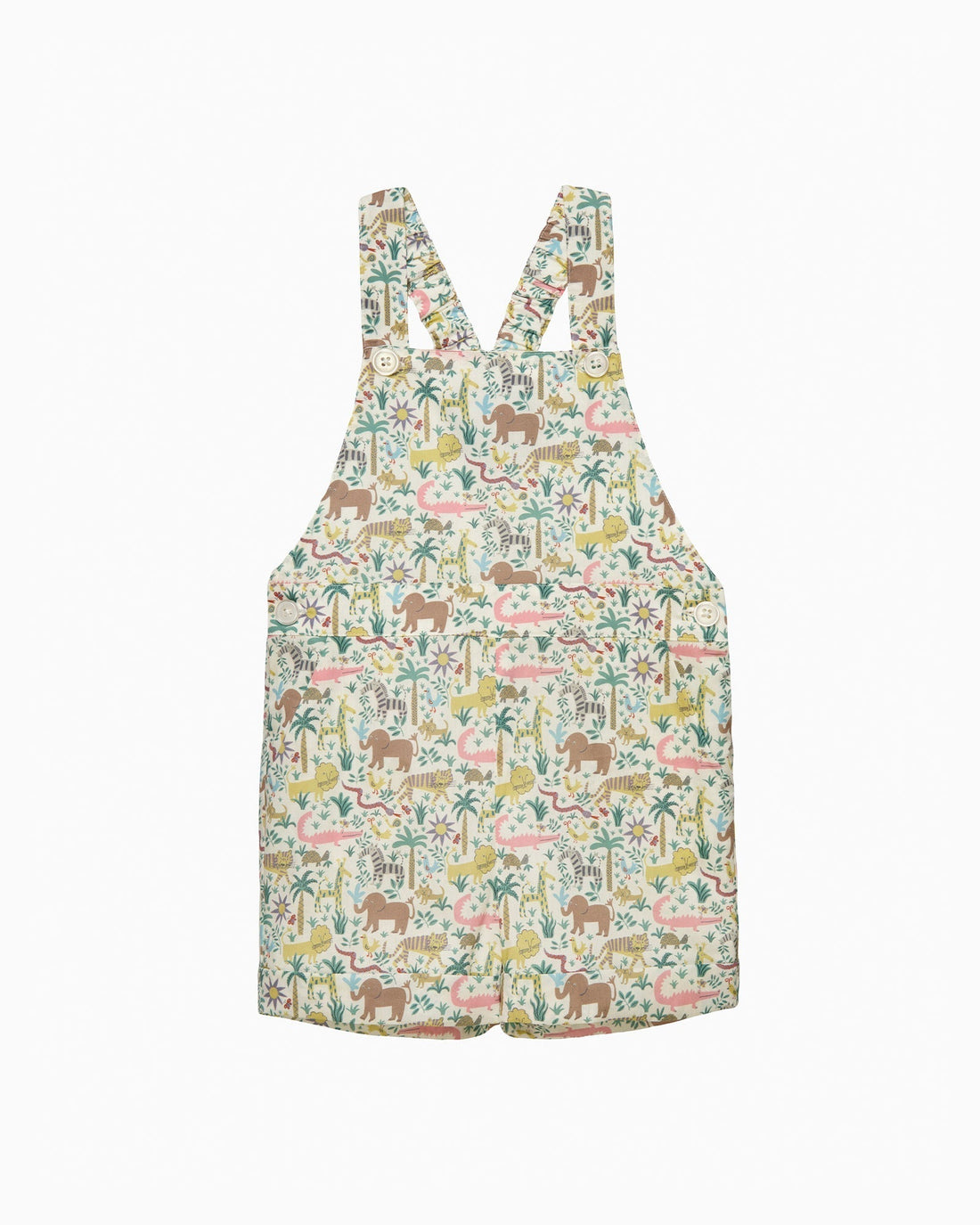 Chelsea Clothing Compnay Bib Shorts Baby Atticus Bib Shorts in Jungle