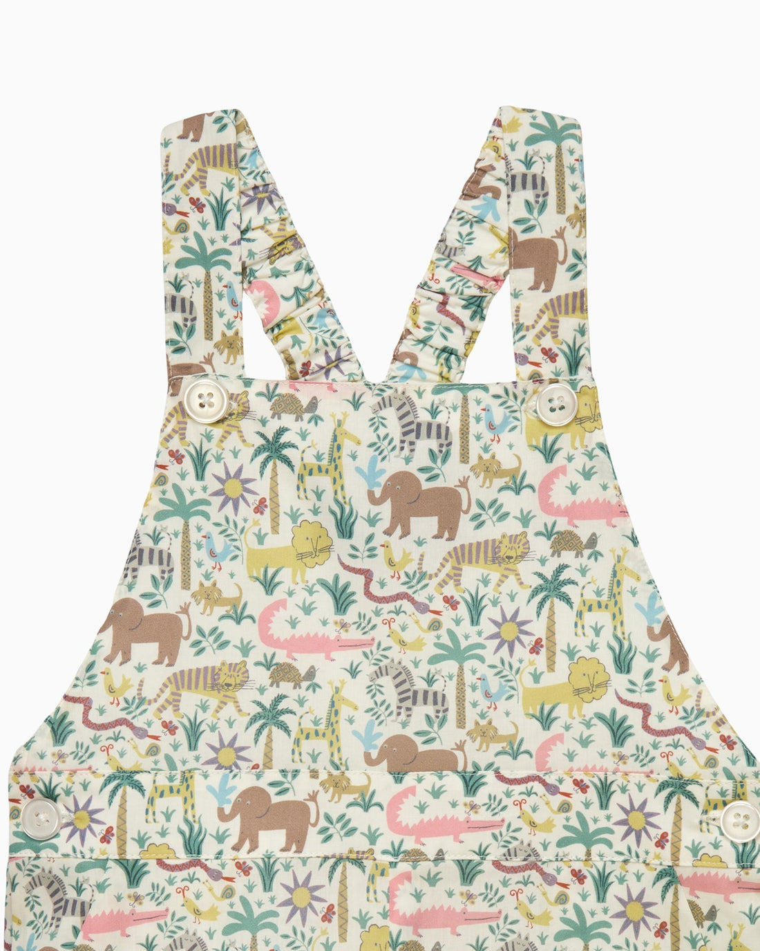 Chelsea Clothing Compnay Bib Shorts Baby Atticus Bib Shorts in Jungle