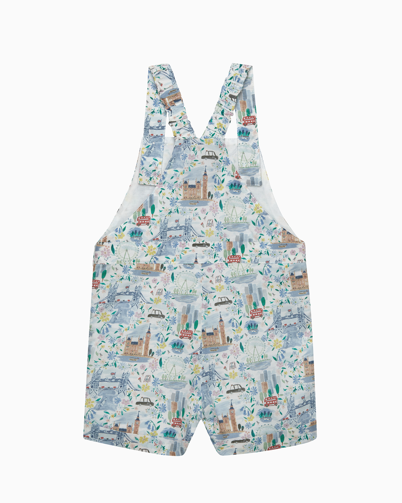 Chelsea Clothing Company Bib Shorts Baby Atticus Bib Shorts in London Scenes