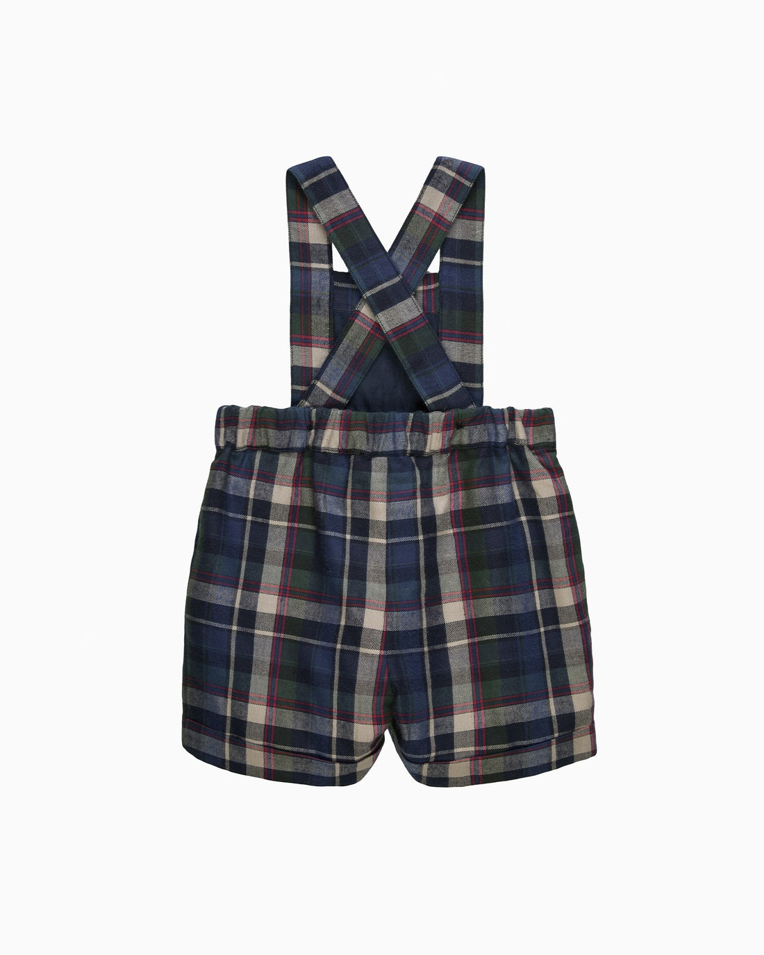 Chelsea Clothing Company Bib Shorts Baby Smocked Bib Short in Marching Band