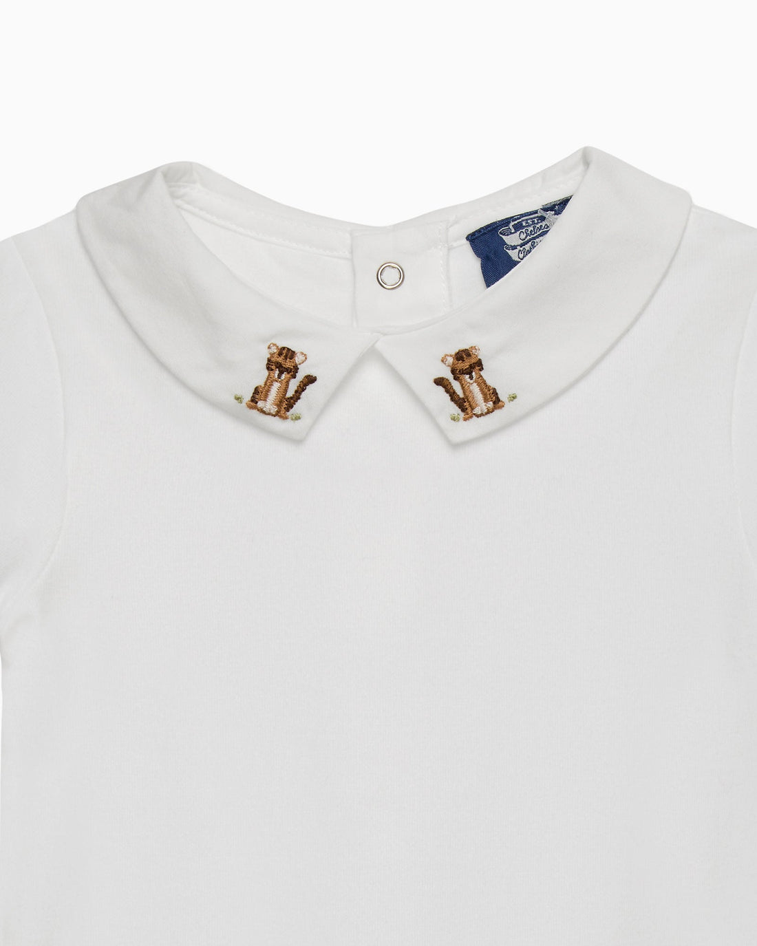 Chelsea Clothing Company Body Baby Short Sleeved Monty Tiger Body