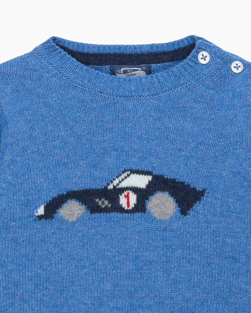 Chelsea Clothing Company Jumper Baby Sebastian Car Jumper