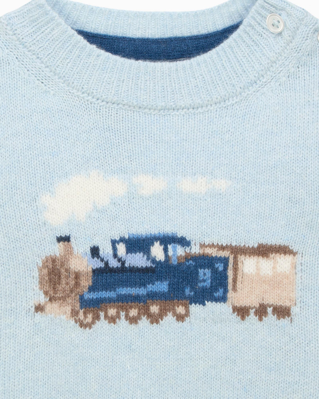 Chelsea Clothing Company Jumper Baby Steam Train Jumper