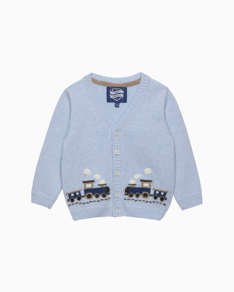 Chelsea Clothing Company Cardigan Baby Tarquin Train Cardigan