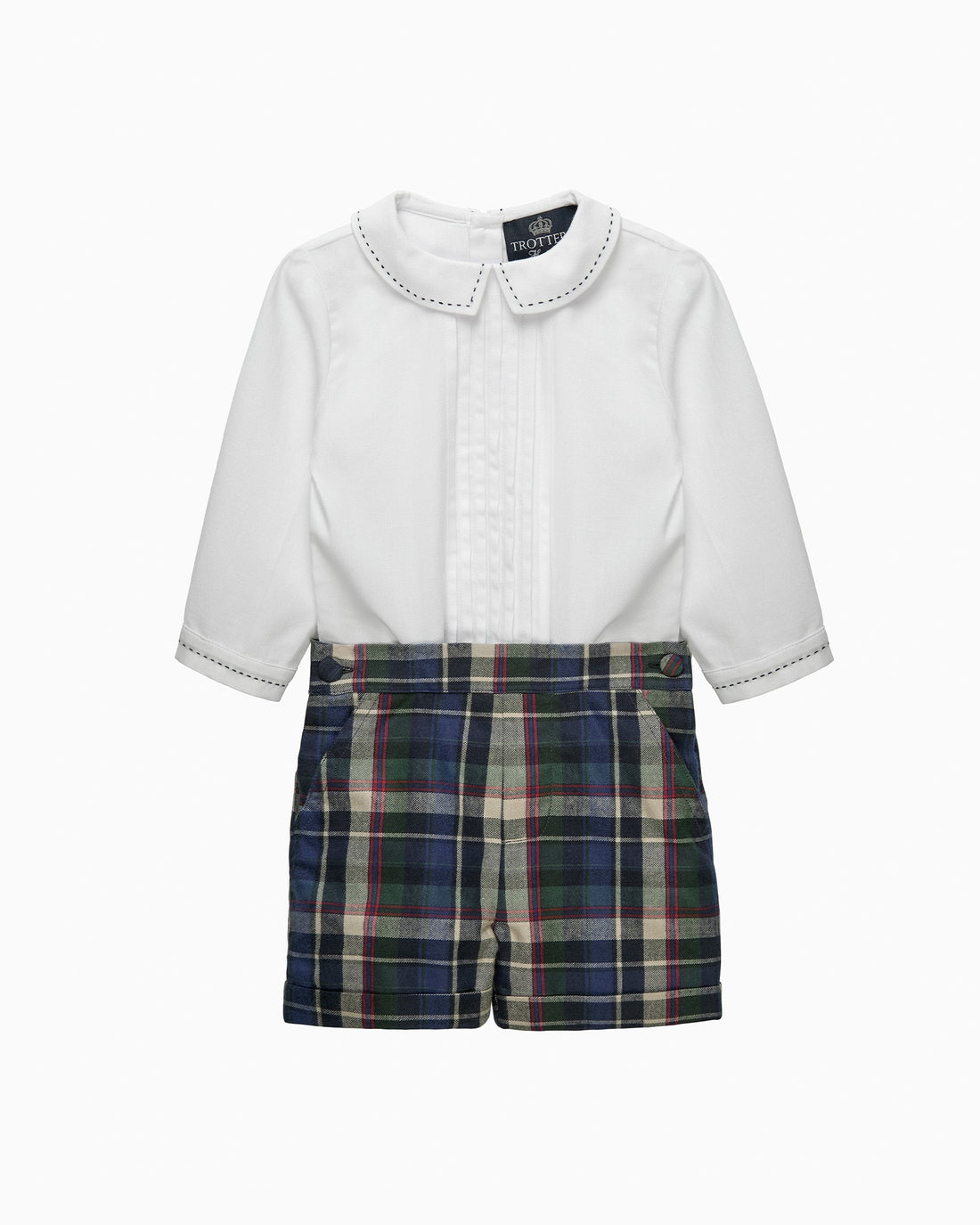 Trotters Heritage Set The Rupert Set in Multi Tartan