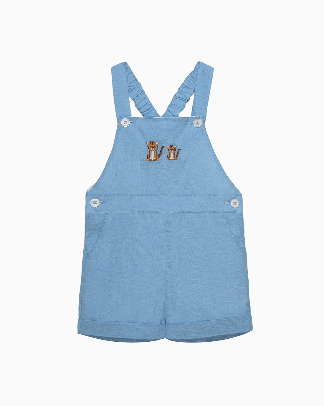 Chelsea Clothing Compnay Bib Shorts Baby Atticus Bib Shorts in Tiger