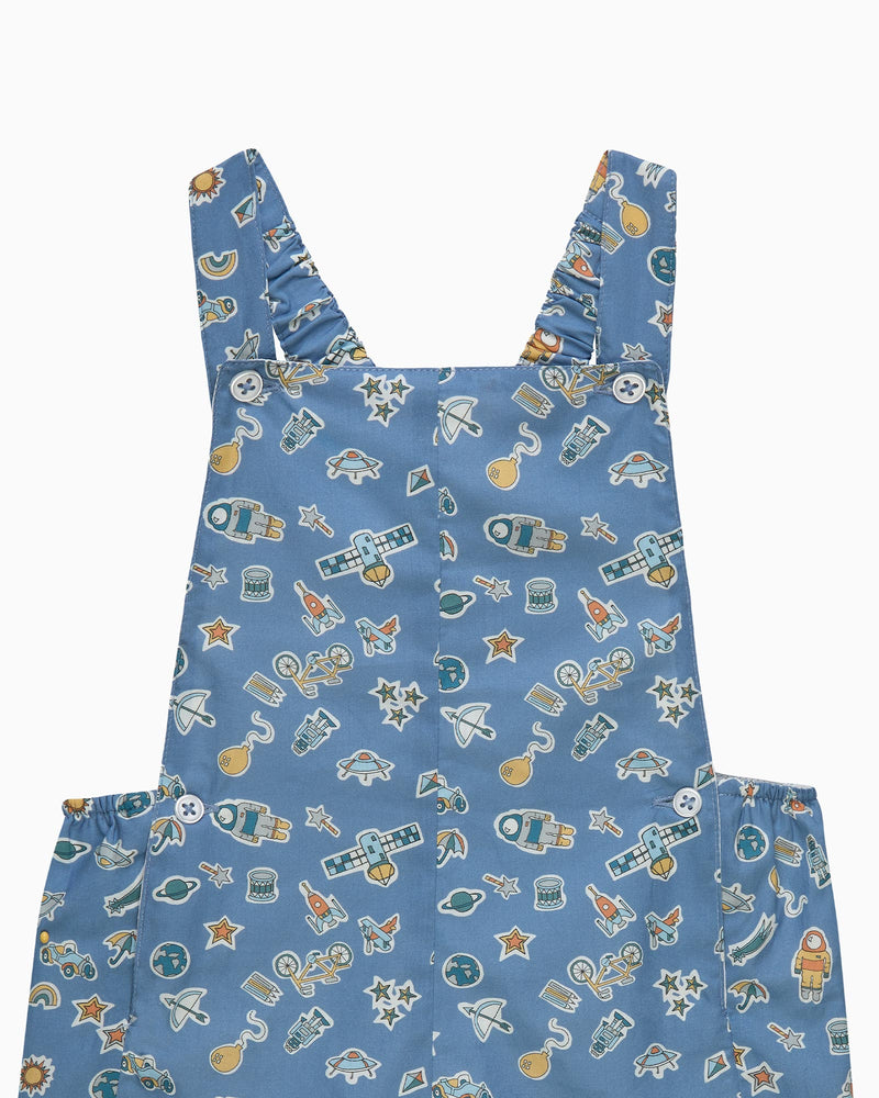 Chelsea Clothing Company Bib Shorts Baby Bib Shorts in Treasures in the Sky