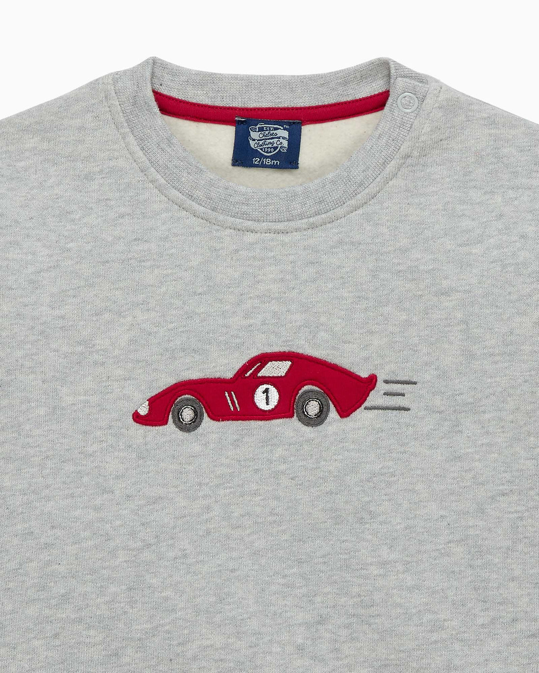 Chelsea Clothing Company Sweatshirt Baby Sebastian Car Sweatshirt