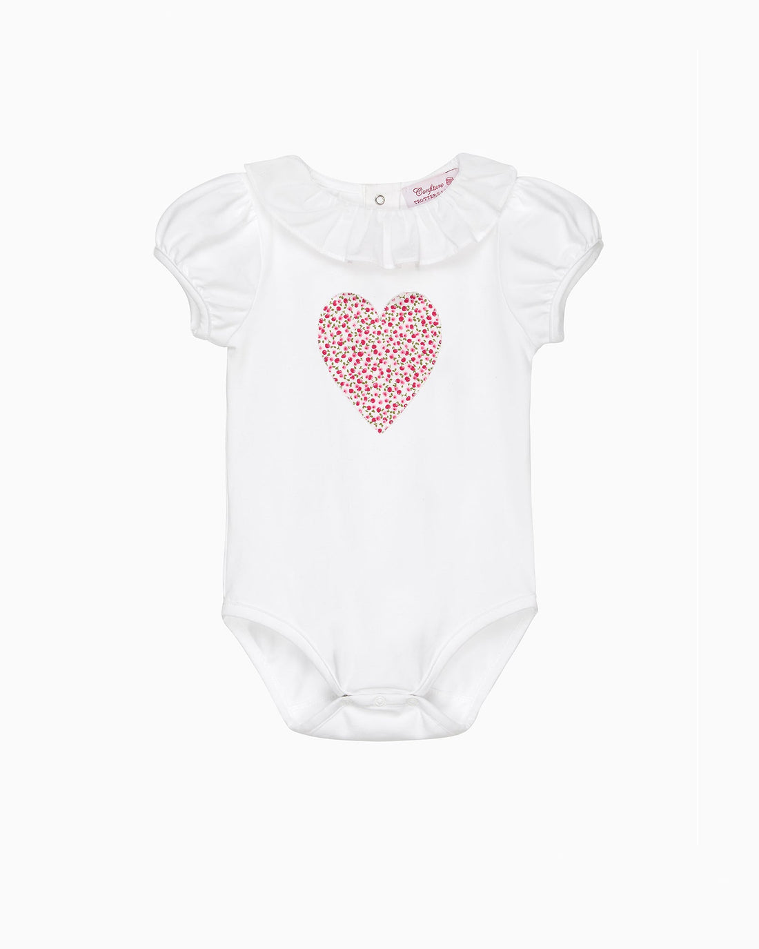 Confiture Body Baby Short-Sleeved Cherry Heart Body