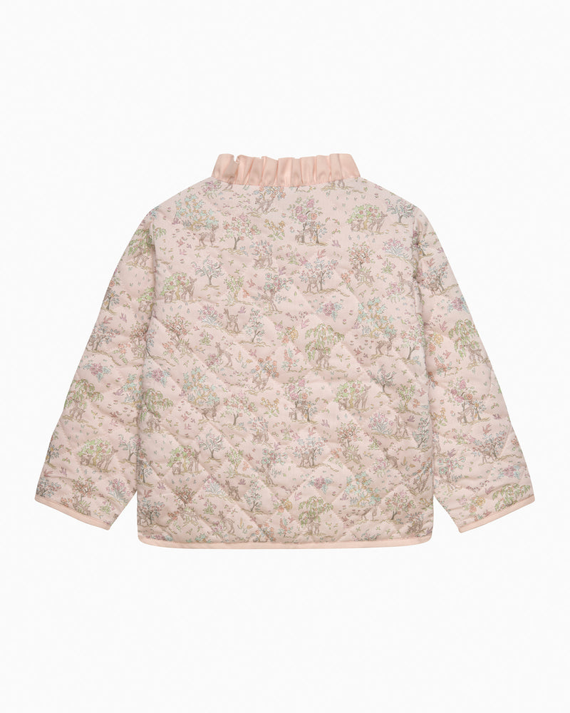 Lily Rose Jacket Baby Quilted Jacket in Etta Fawn