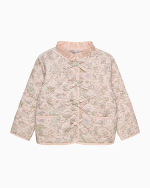 Lily Rose Jacket Baby Quilted Jacket in Etta Fawn