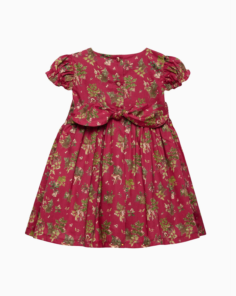 Lily Rose Gold Dress Baby Fawn Smocked Party Dress