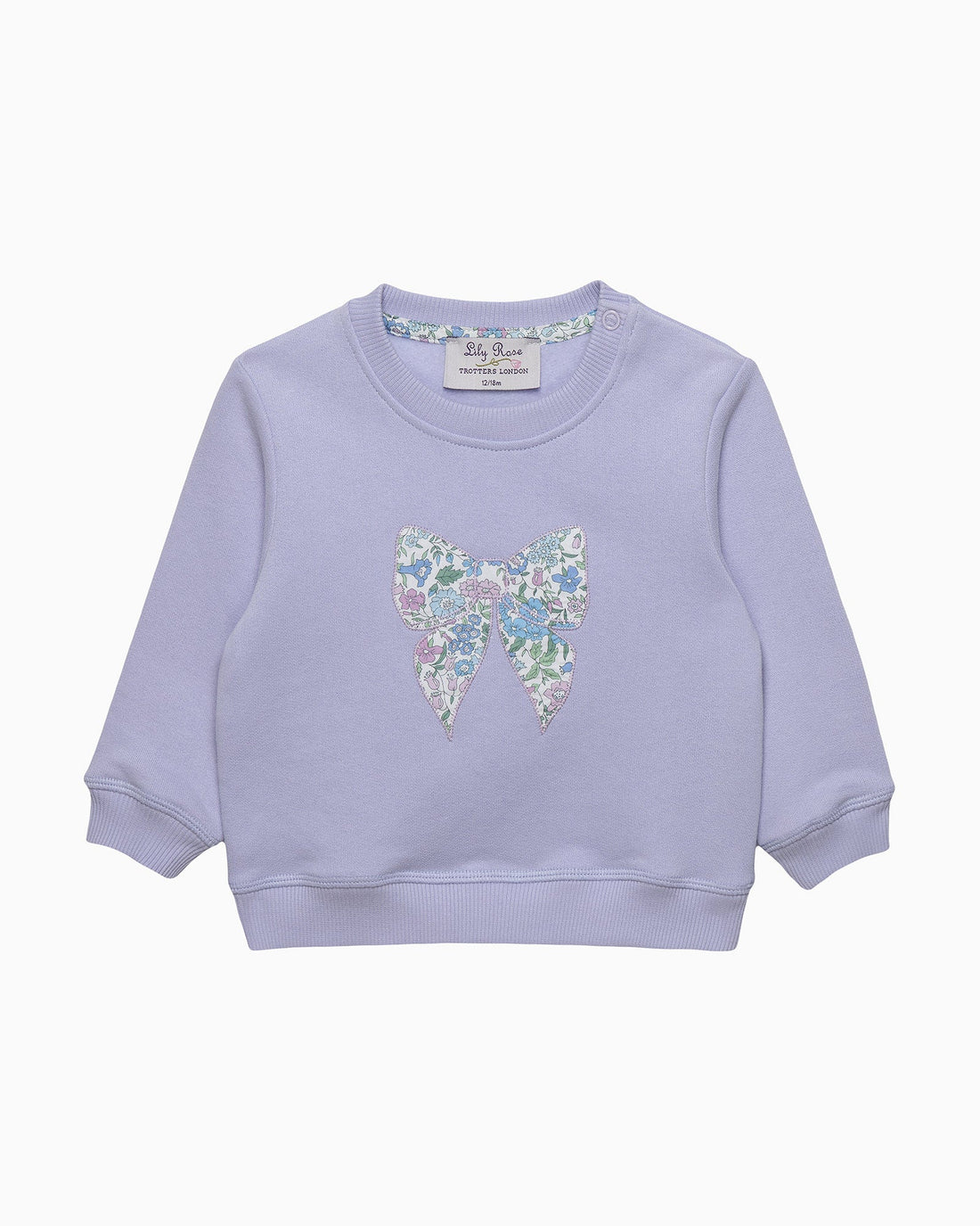 Lily Rose Sweatshirt Baby Emma & Amelia Bow Sweatshirt