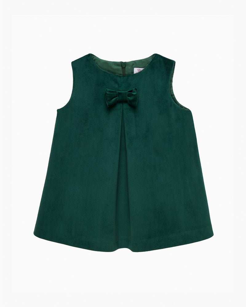 Confiture Dress Baby Esme Velvet Pinafore
