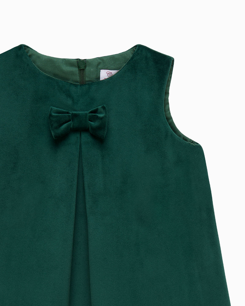 Confiture Dress Baby Esme Velvet Pinafore