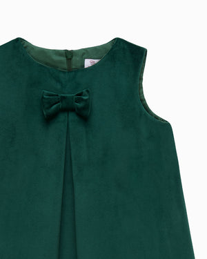 Confiture Dress Baby Esme Velvet Pinafore