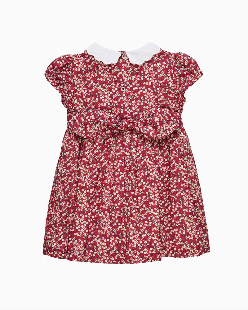 Lily Rose Dress Baby Scotie Dress in Red Mitsi Valeria