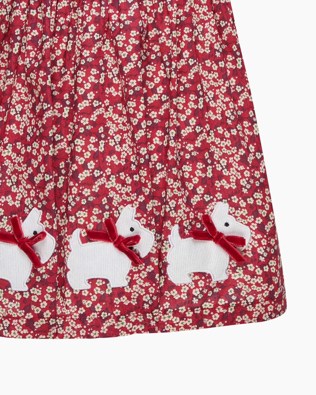 Lily Rose Dress Baby Scotie Dress in Red Mitsi Valeria