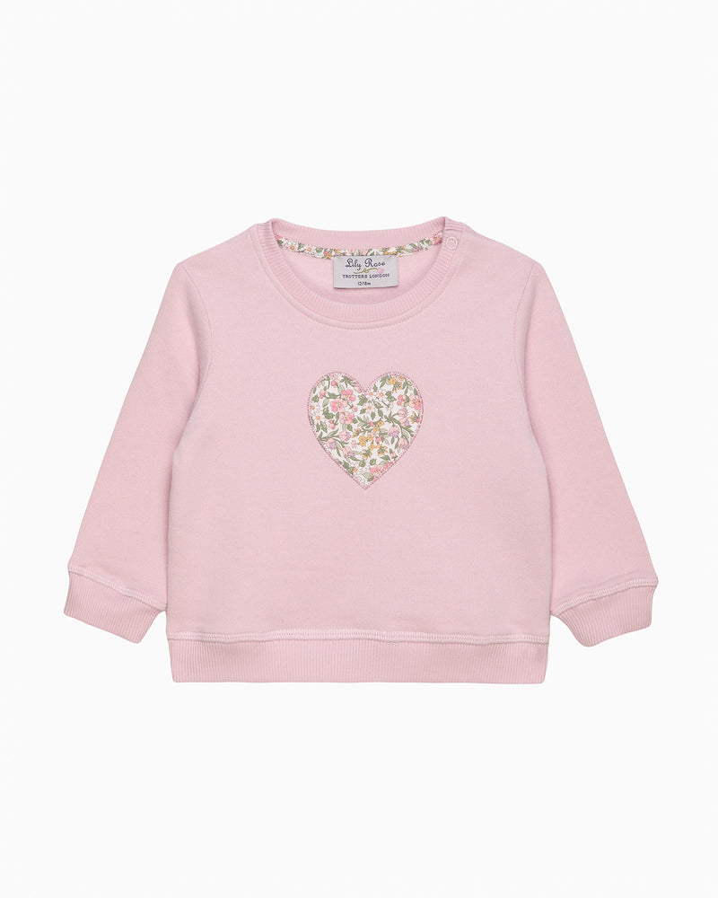 Lily Rose Sweatshirt Baby Nazanin Heart Sweatshirt