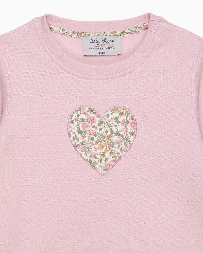 Lily Rose Sweatshirt Baby Nazanin Heart Sweatshirt