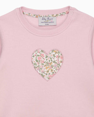 Lily Rose Sweatshirt Baby Nazanin Heart Sweatshirt