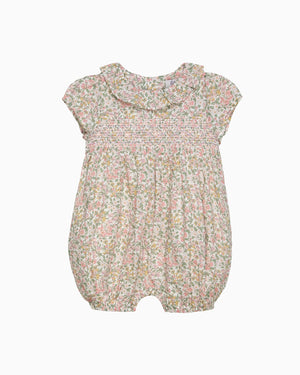 Lily Rose Romper Baby Nazanin Smocked Romper