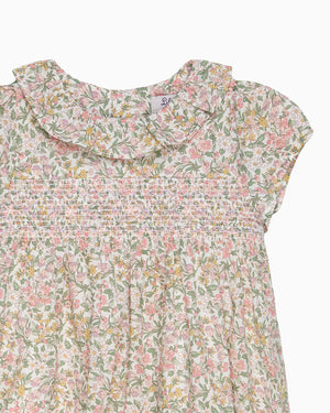 Lily Rose Romper Baby Nazanin Smocked Romper