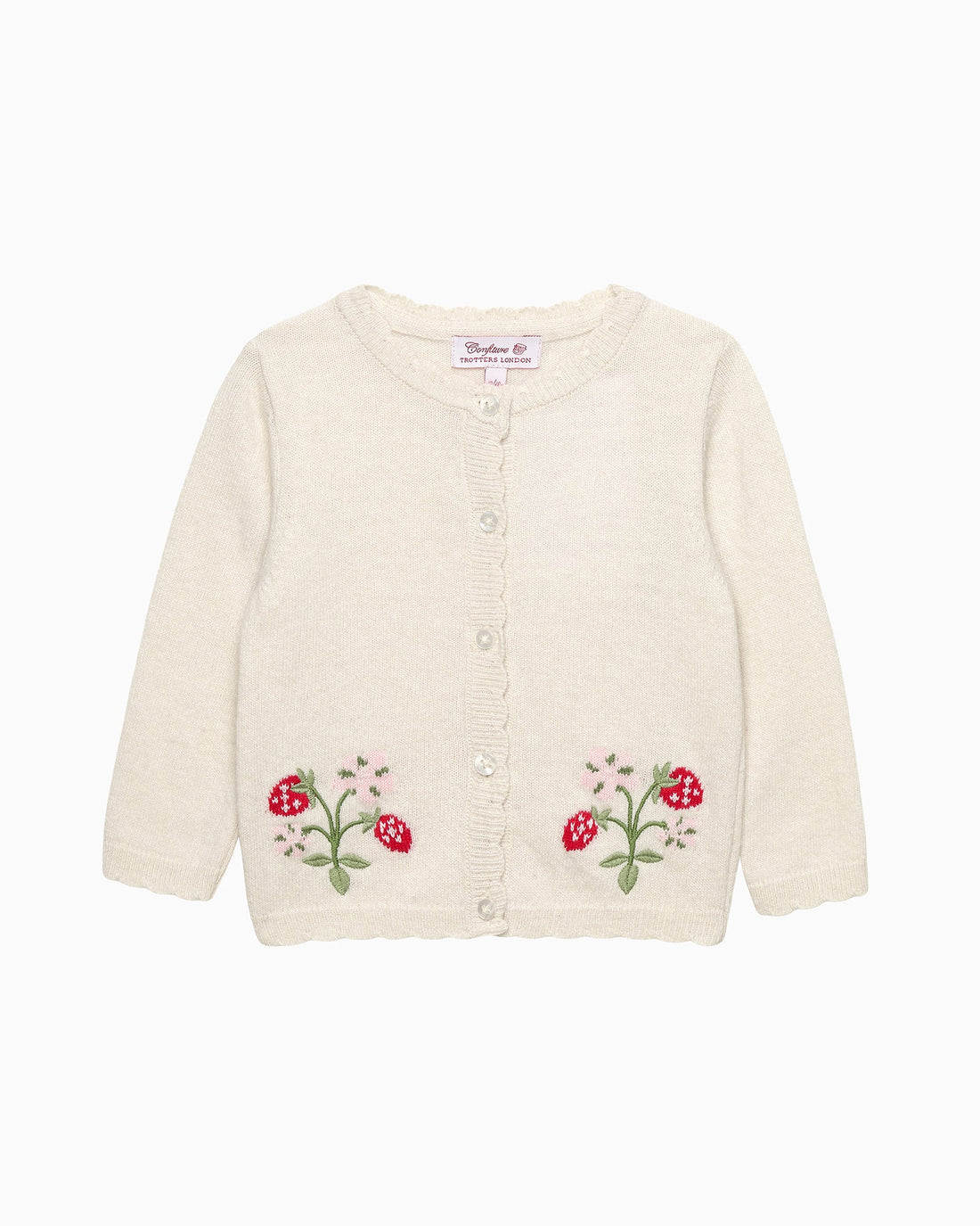 Confiture Cardigan Baby Strawberry Cardigan
