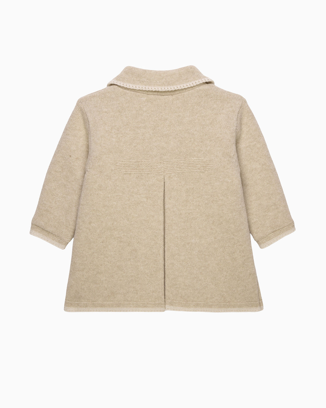 Confiture Coat Baby Alexandra Knitted Coat in Oatmeal
