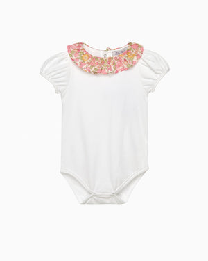 Lily Rose Body Baby Short-Sleeved Willow Body in Peach Sparkle Betsy