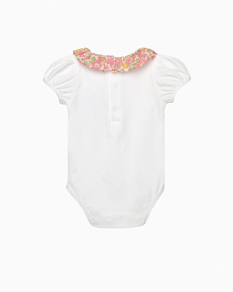 Lily Rose Body Baby Short-Sleeved Willow Body in Peach Sparkle Betsy