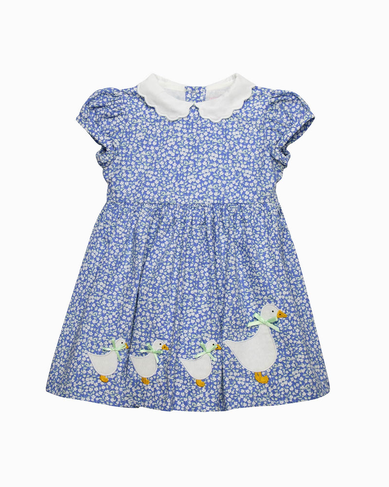 Confiture Dress Baby Ditsy Floral Duck Dress