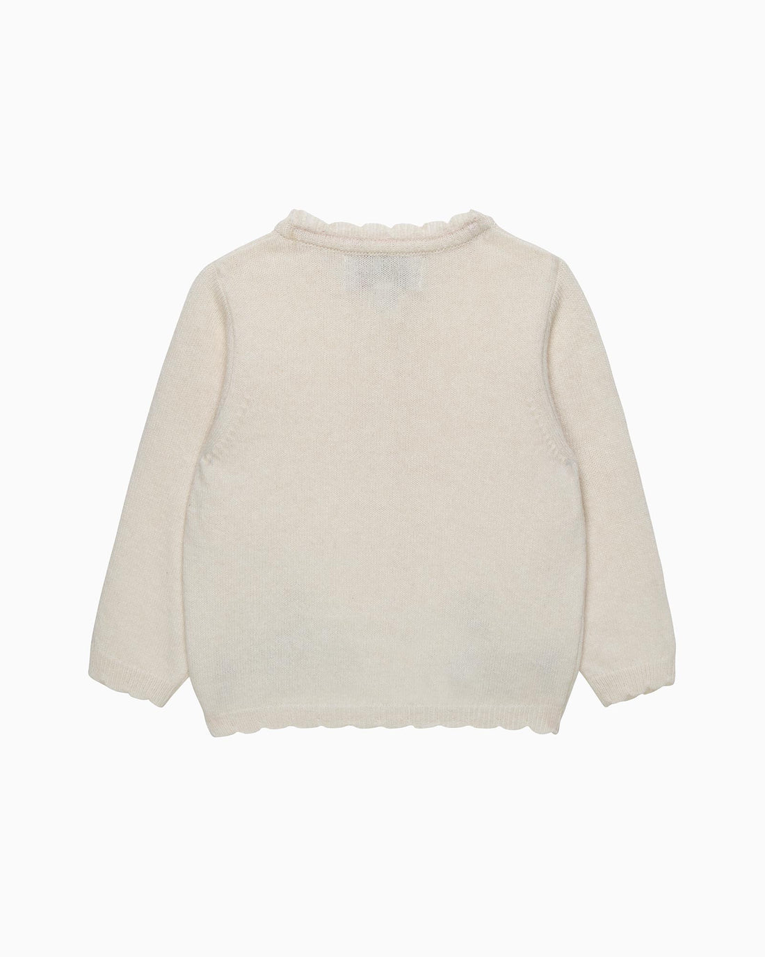 Confiture Cardigan Baby Bunny Cardigan in Winter White