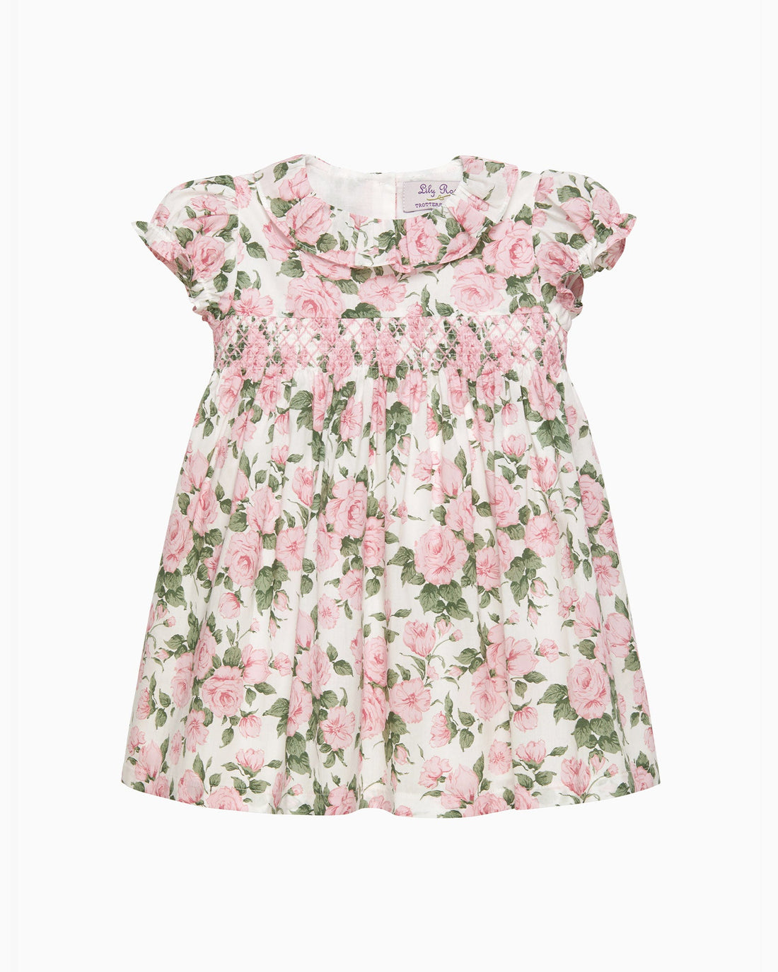 Lily Rose Dress Baby Carline Smocked Dress