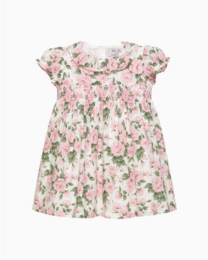 Lily Rose Dress Baby Carline Smocked Dress