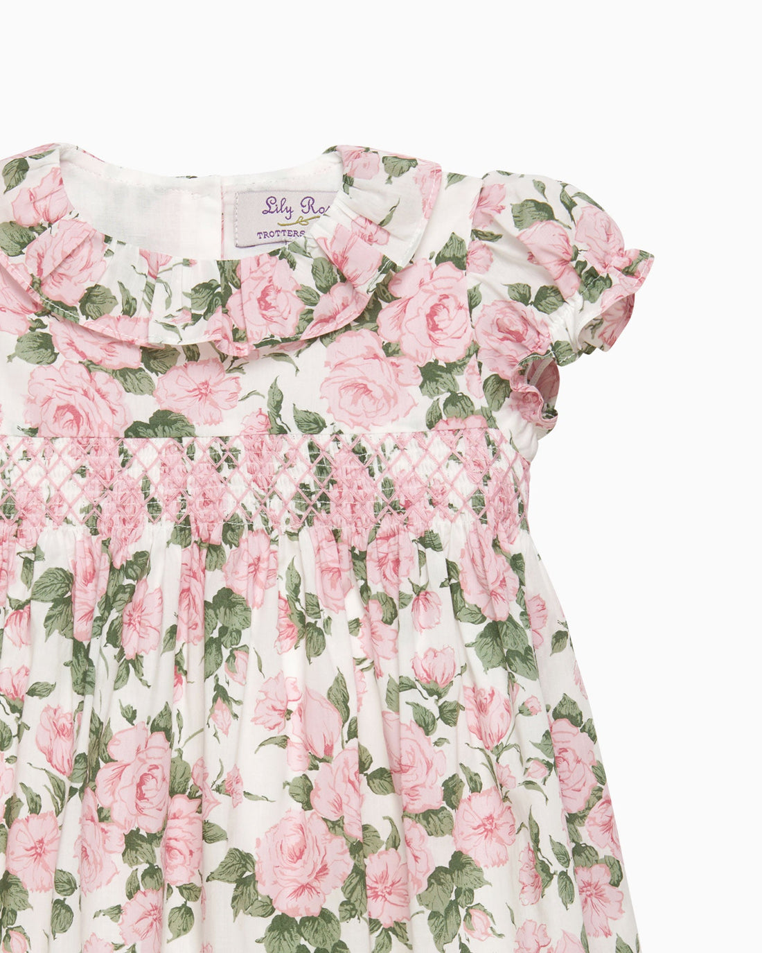 Lily Rose Dress Baby Carline Smocked Dress