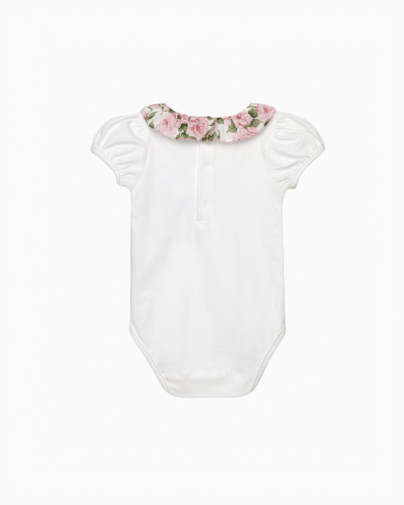 Lily Rose Body Baby Short Sleeved Carline Rose Willow Body
