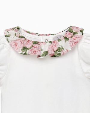 Lily Rose Body Baby Short Sleeved Carline Rose Willow Body