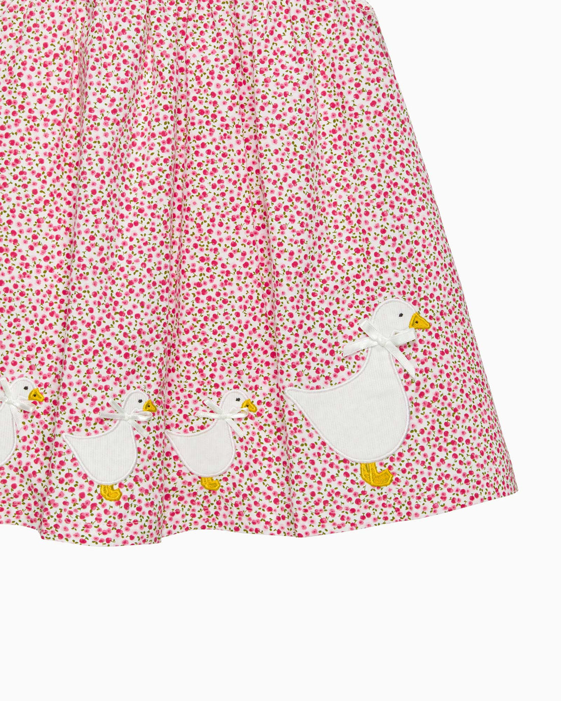 Confiture Dress Baby Cherry Smocked Duck Dress