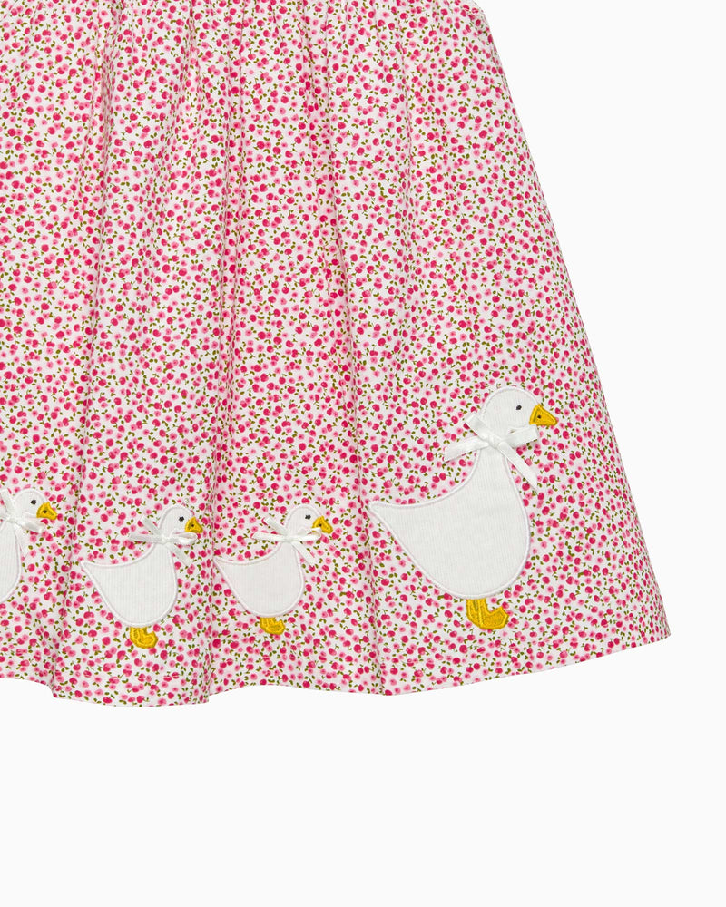 Confiture Dress Baby Cherry Smocked Duck Dress