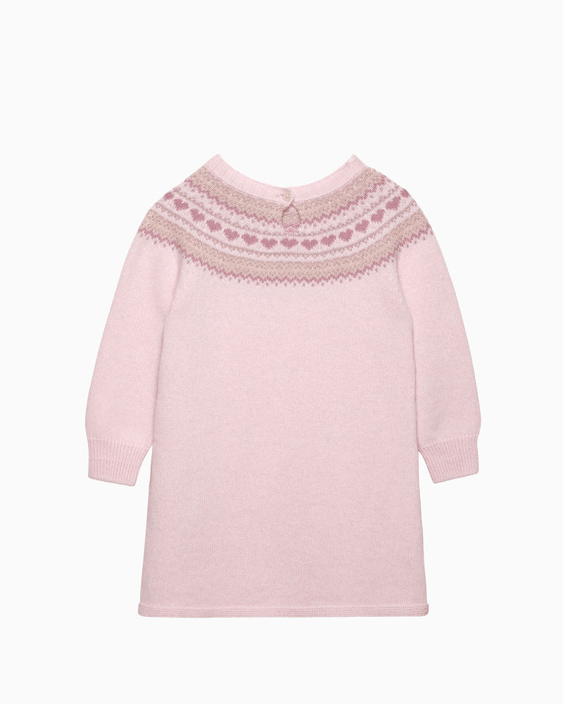 Confiture Dress Baby Cosy Fair Isle Knitted Dress