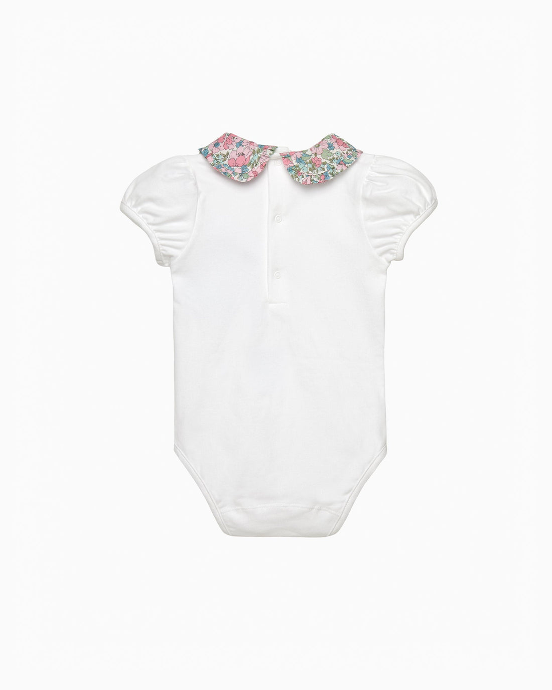 Lily Rose Body Baby Short Sleeved Dahlia Pie Crust Collar Body