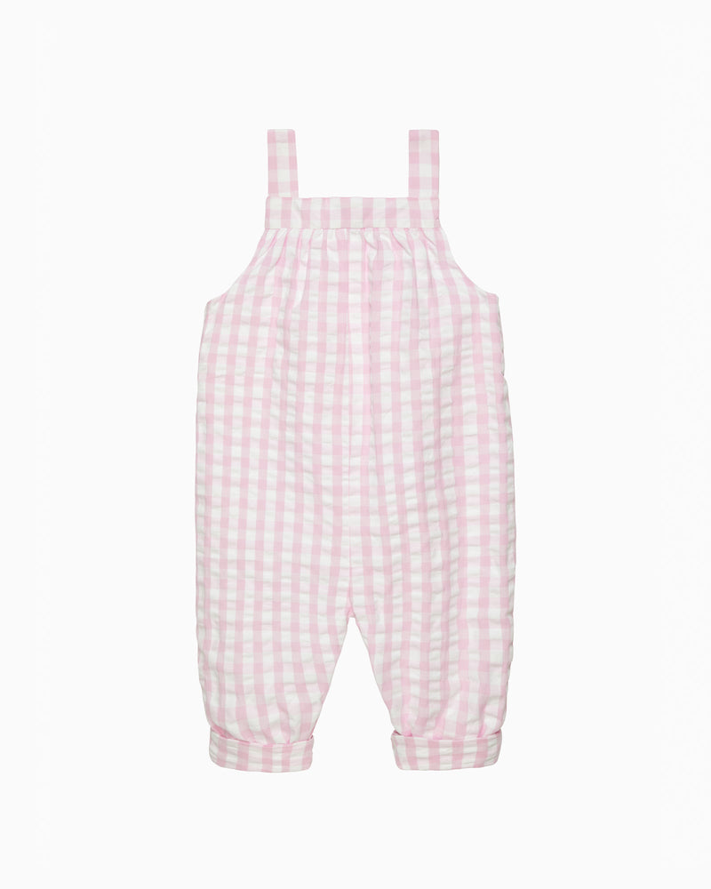 Confiture Dungarees Baby Duck Gingham Dungarees