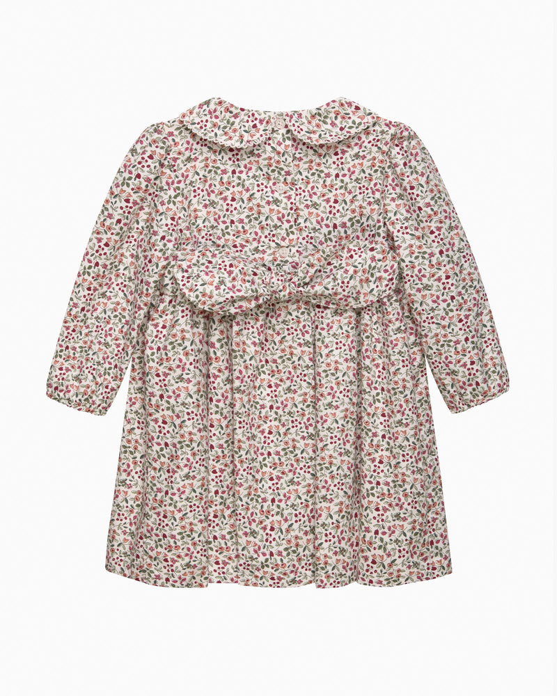 Confiture Dress Baby Edie Berry Floral Smocked Dress