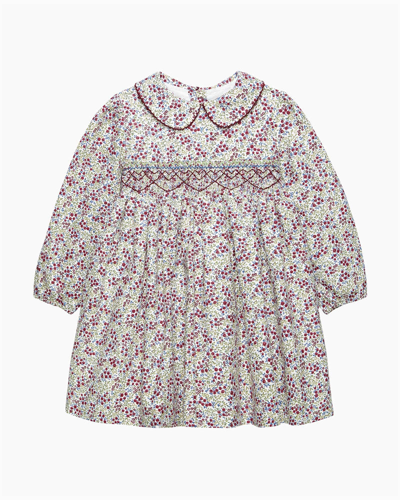 Confiture Dress Baby Edie Berry Smocked Dress