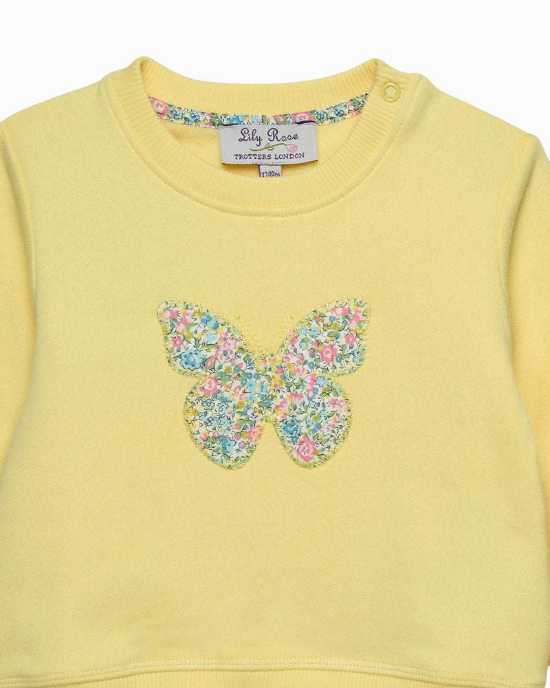 Lily Rose Sweatshirt Baby Emma & Georgina Butterfly Sweatshirt