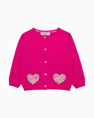 Lily Rose Cardigan Baby Heart Cardigan in Emma & Georgina