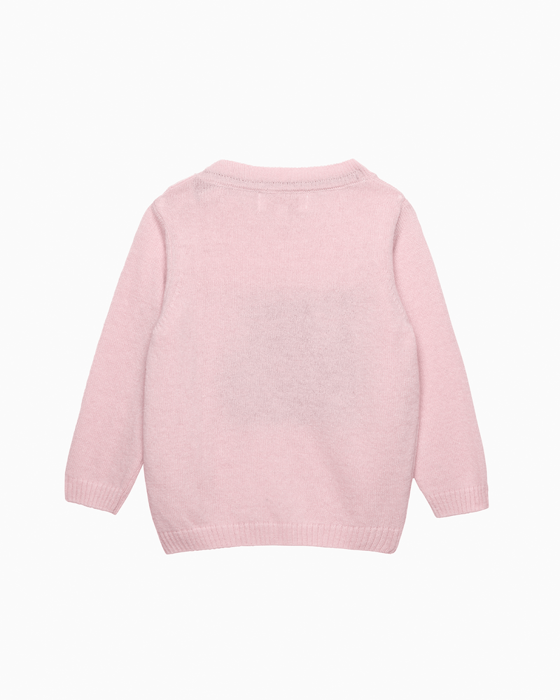 Confiture Jumper Baby Here Comes Trouble Jumper in Pink