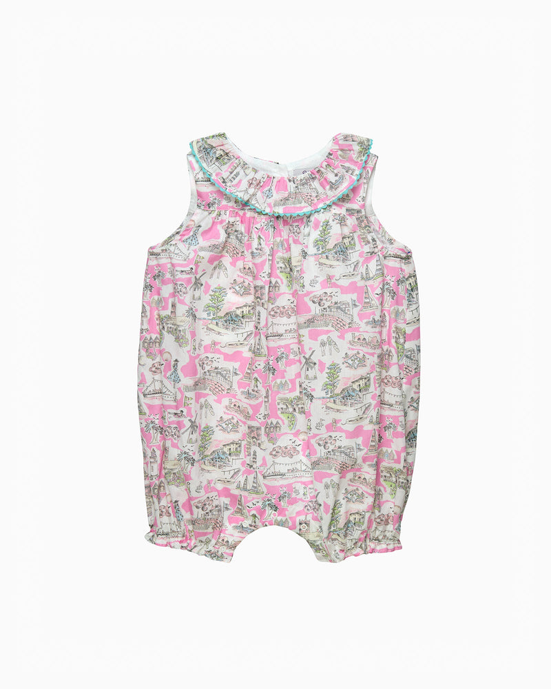 Lily Rose Romper Holiday Scenes Romper