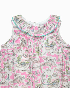 Lily Rose Romper Holiday Scenes Romper